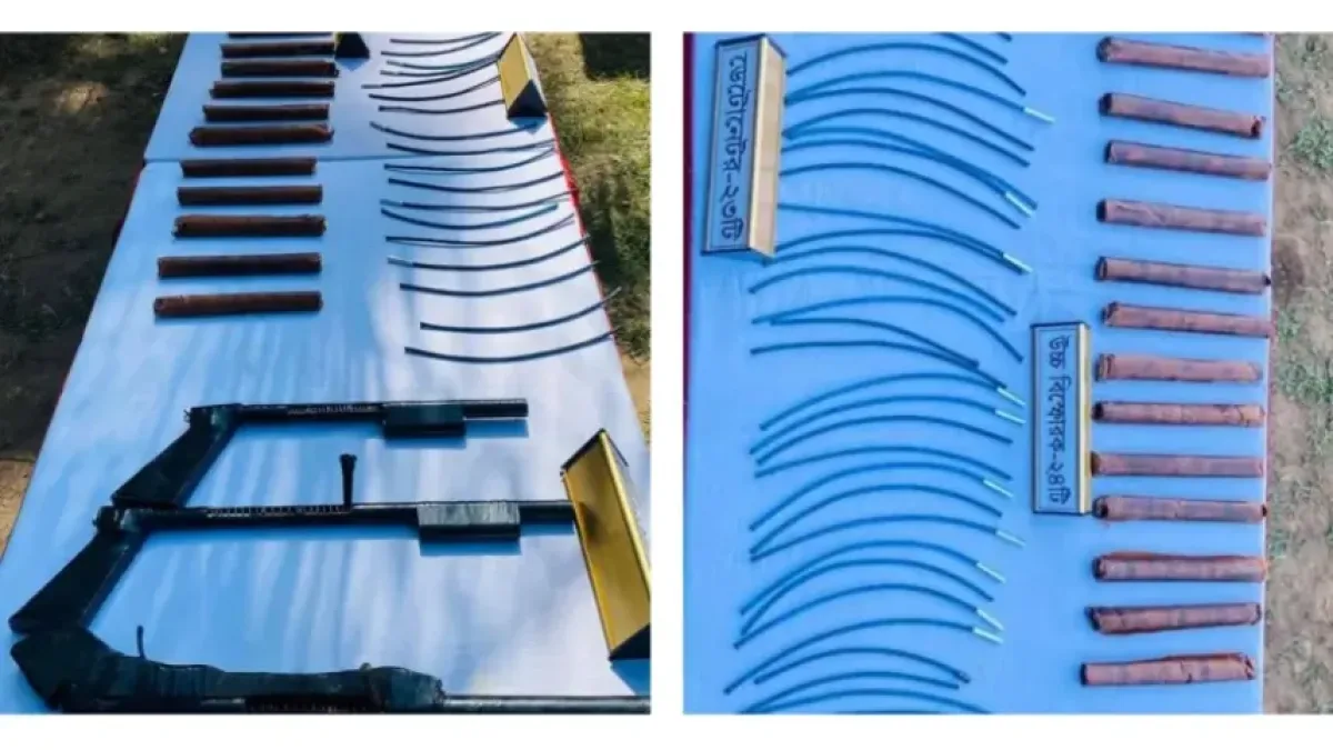 BGB recovers cache of explosives