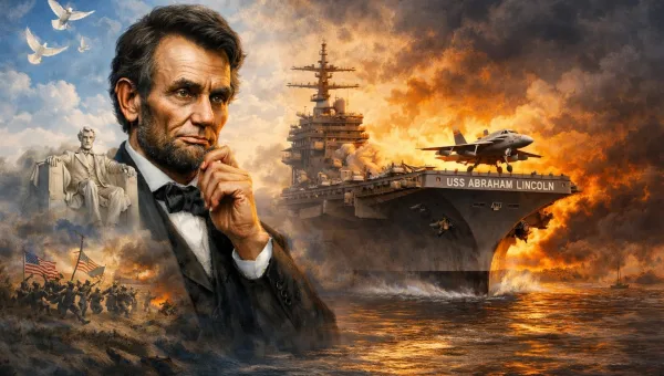 Lincoln, a Symbol of Peace, and the Paradox of a Warship